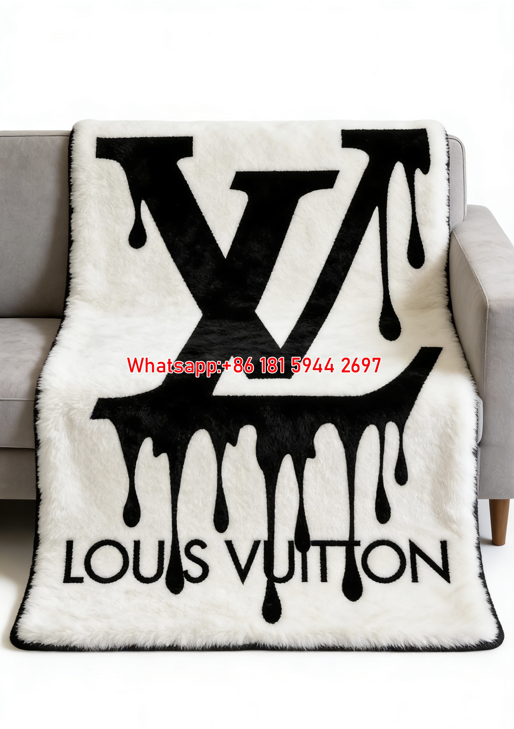 Dripping LV Throw IMG_3124